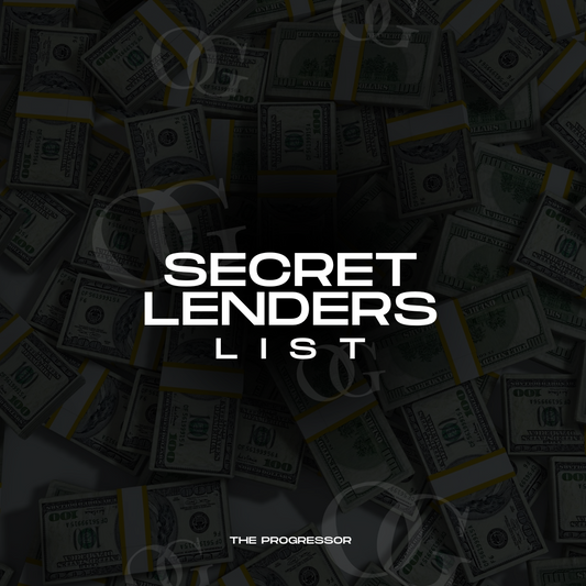 Secret Lender List